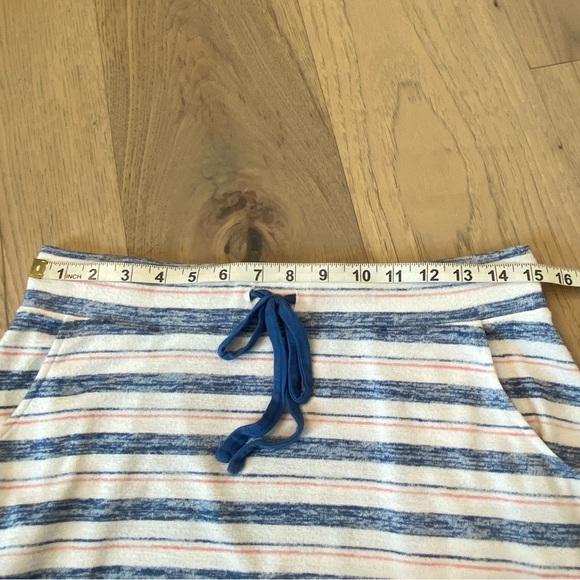 Stitch Fix Market & Spruce Amia Knit Mini Skirt Blue White and Pink Stripe - Picture 10 of 13